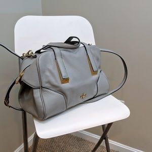 Pour La Victoire Grey Handbag